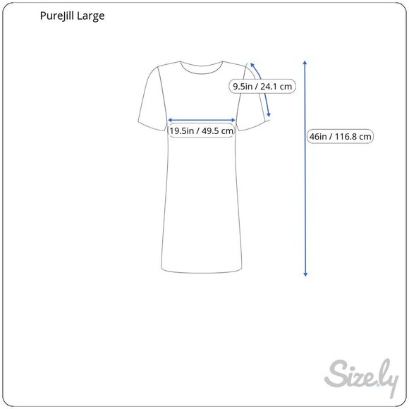 Pure J Jill Womens Large Blue Short Sleeve V Neck Modal Blend Maxi Dress Size L - Picture 2 of 10